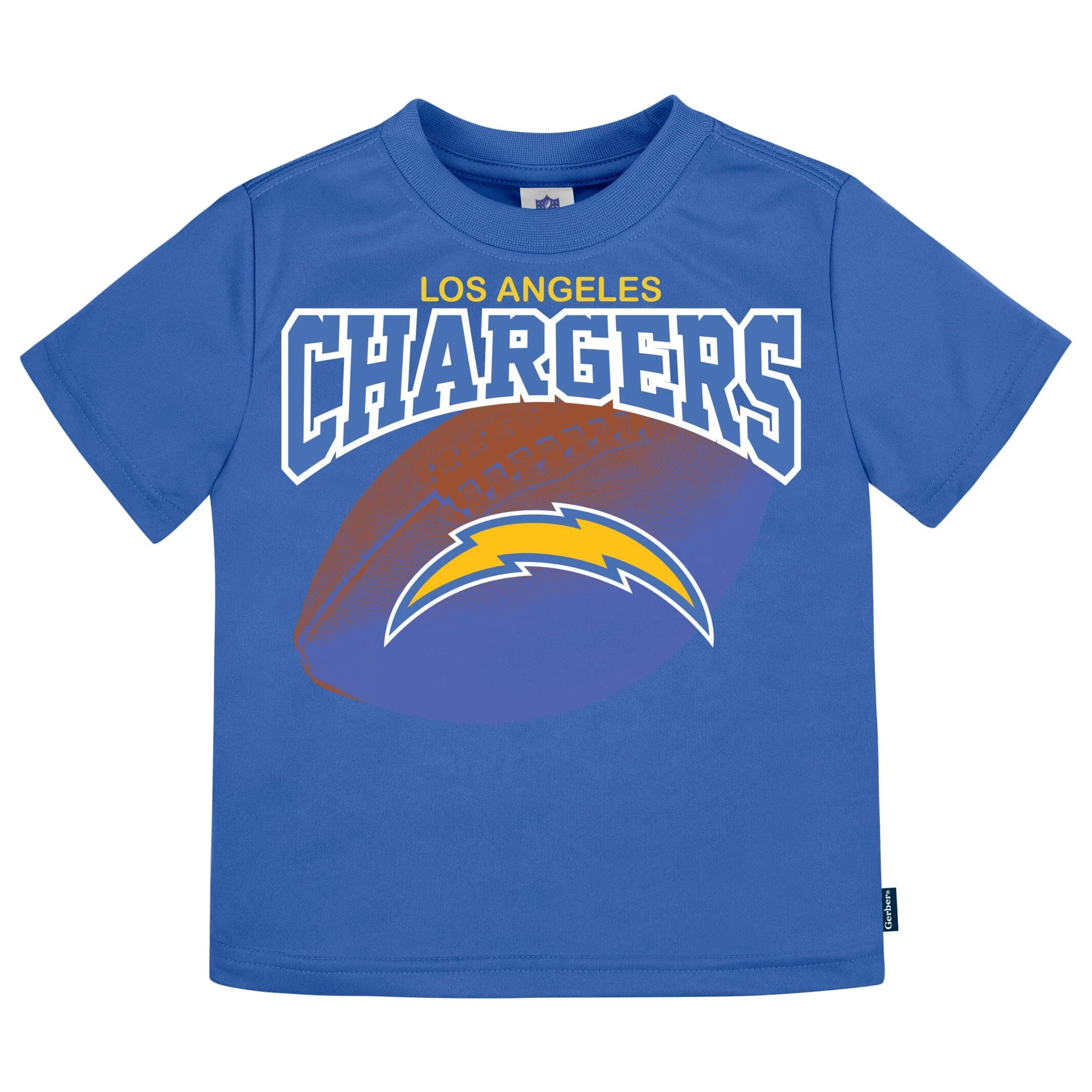 3-Pack Infant & Toddler Boys Chargers Short Sleeve Tees