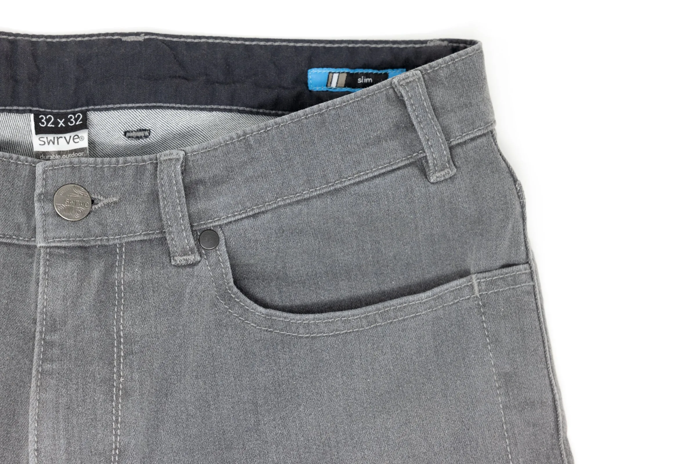 4-way stretch grey wash CORDURA® regular fit jeans