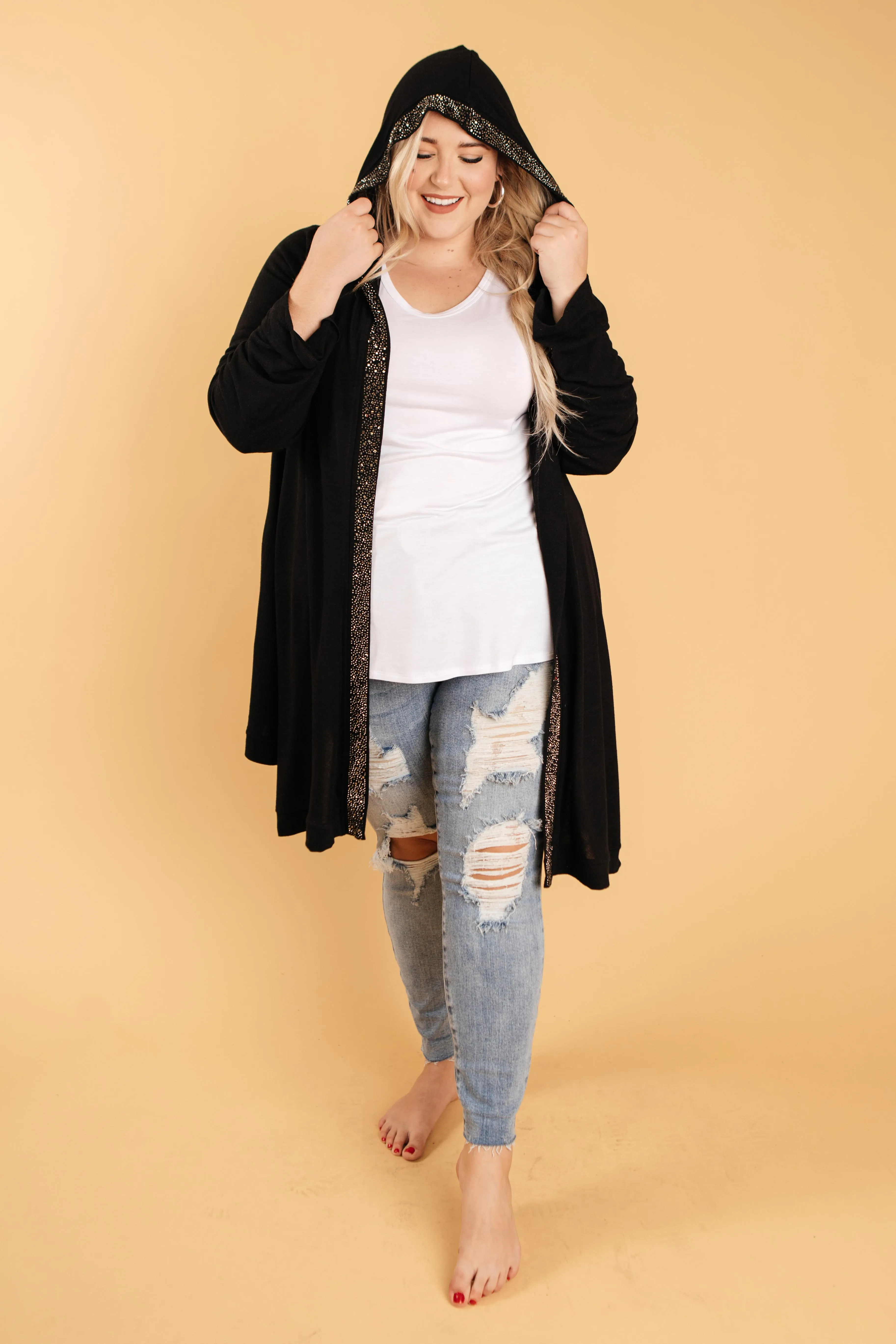 Aria Hooded Cardigan