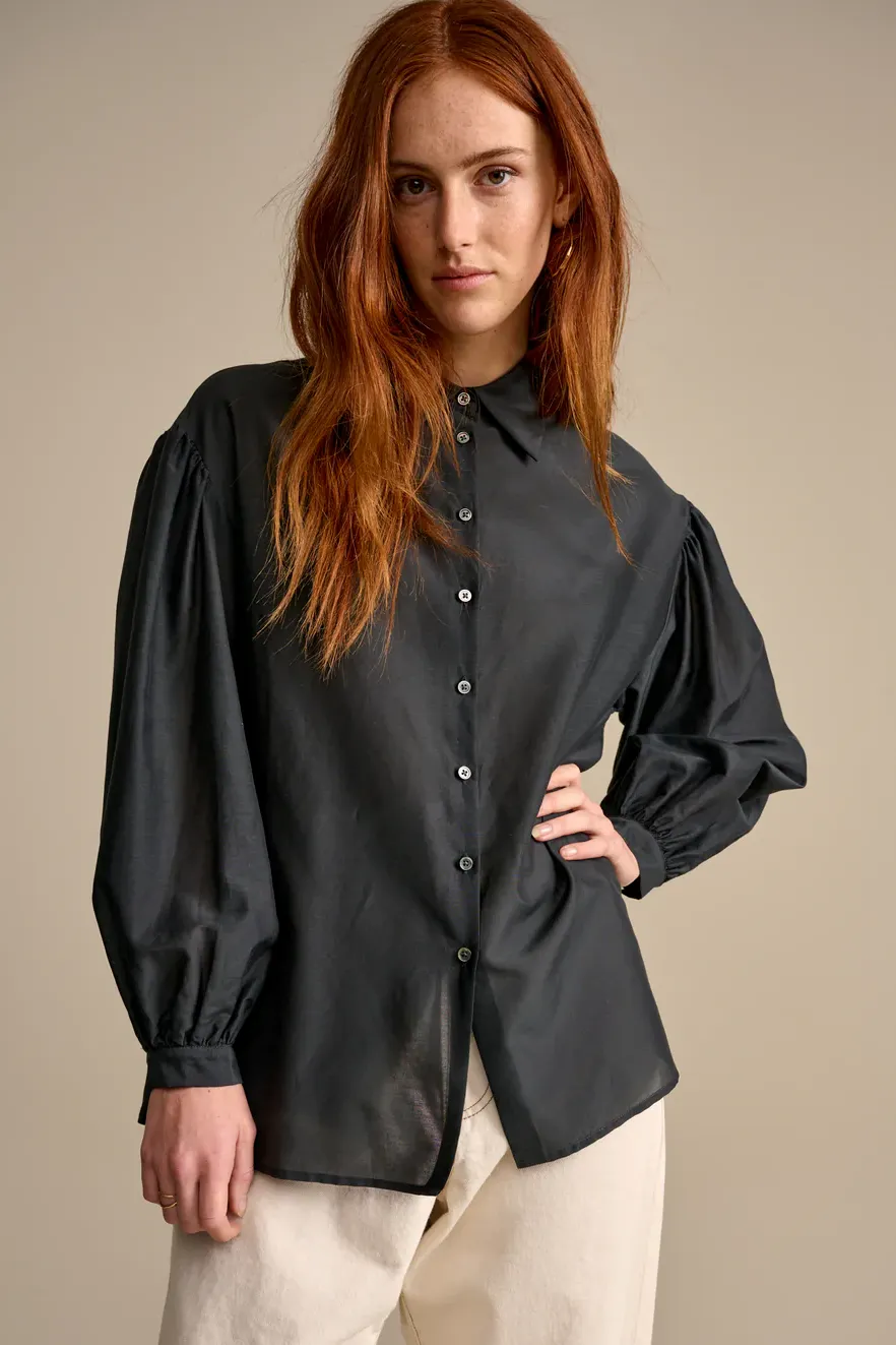 Bellerose- Tina Blouse: Meteorite