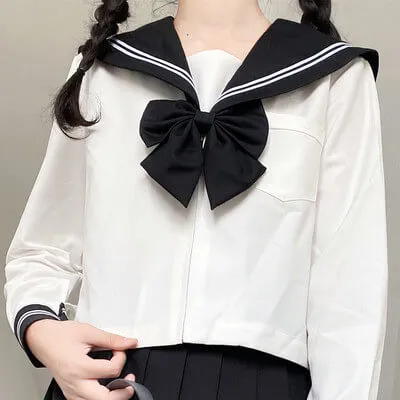 [Black White] JK bad sailor girl uniform set