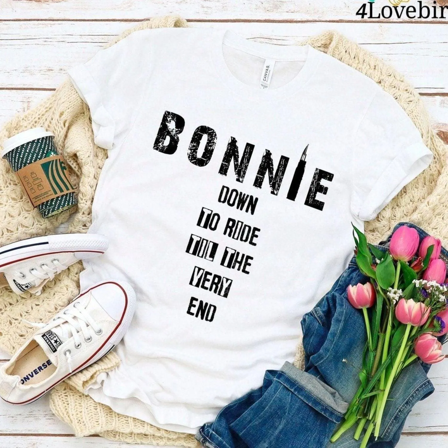 Bonnie & Clyde Ride or Die-Inspired Matching Outfit Set