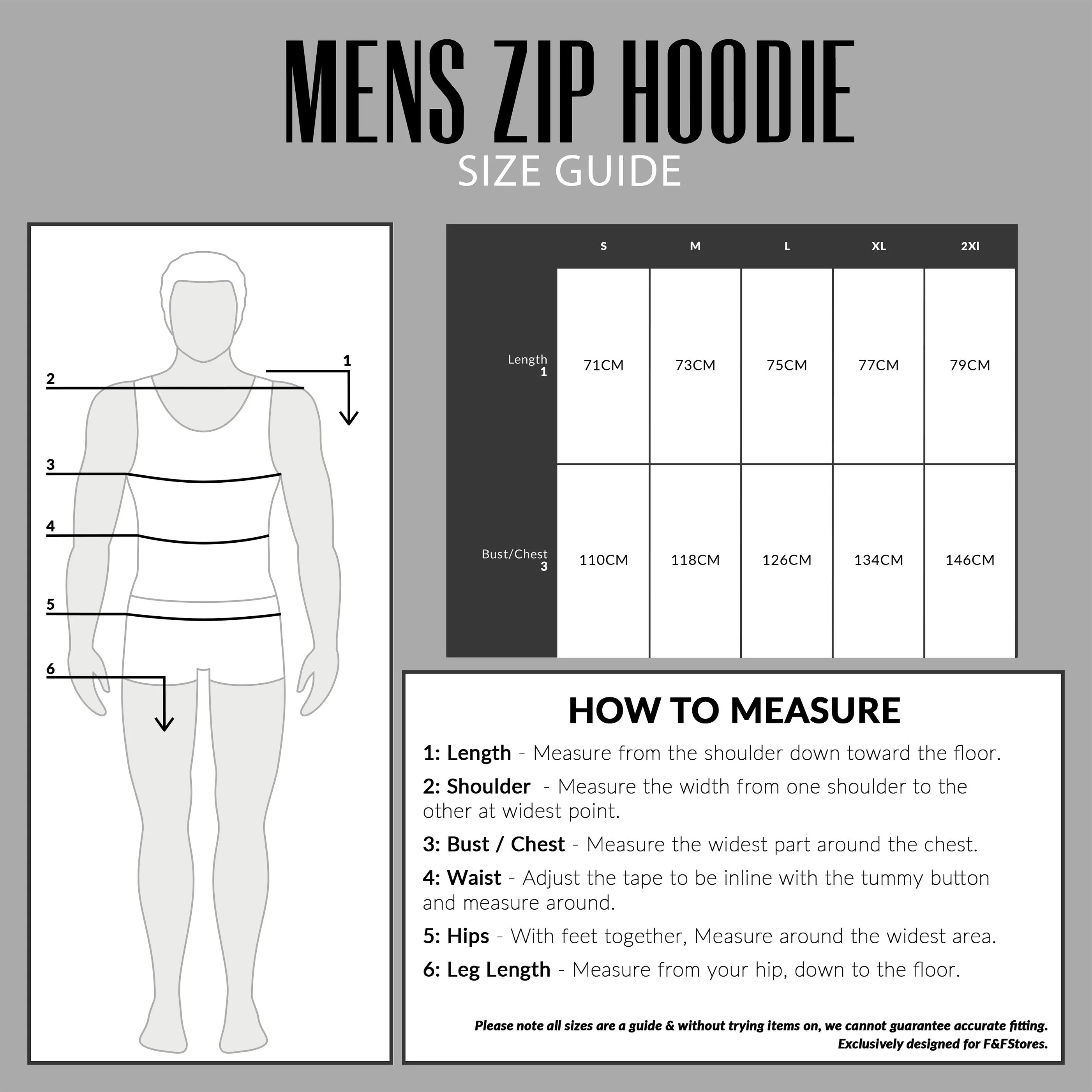 CityComfort Mens Plain Zip Up Hoodie, CHARCOAL Hooded Sweatshirt Zipped Jumper