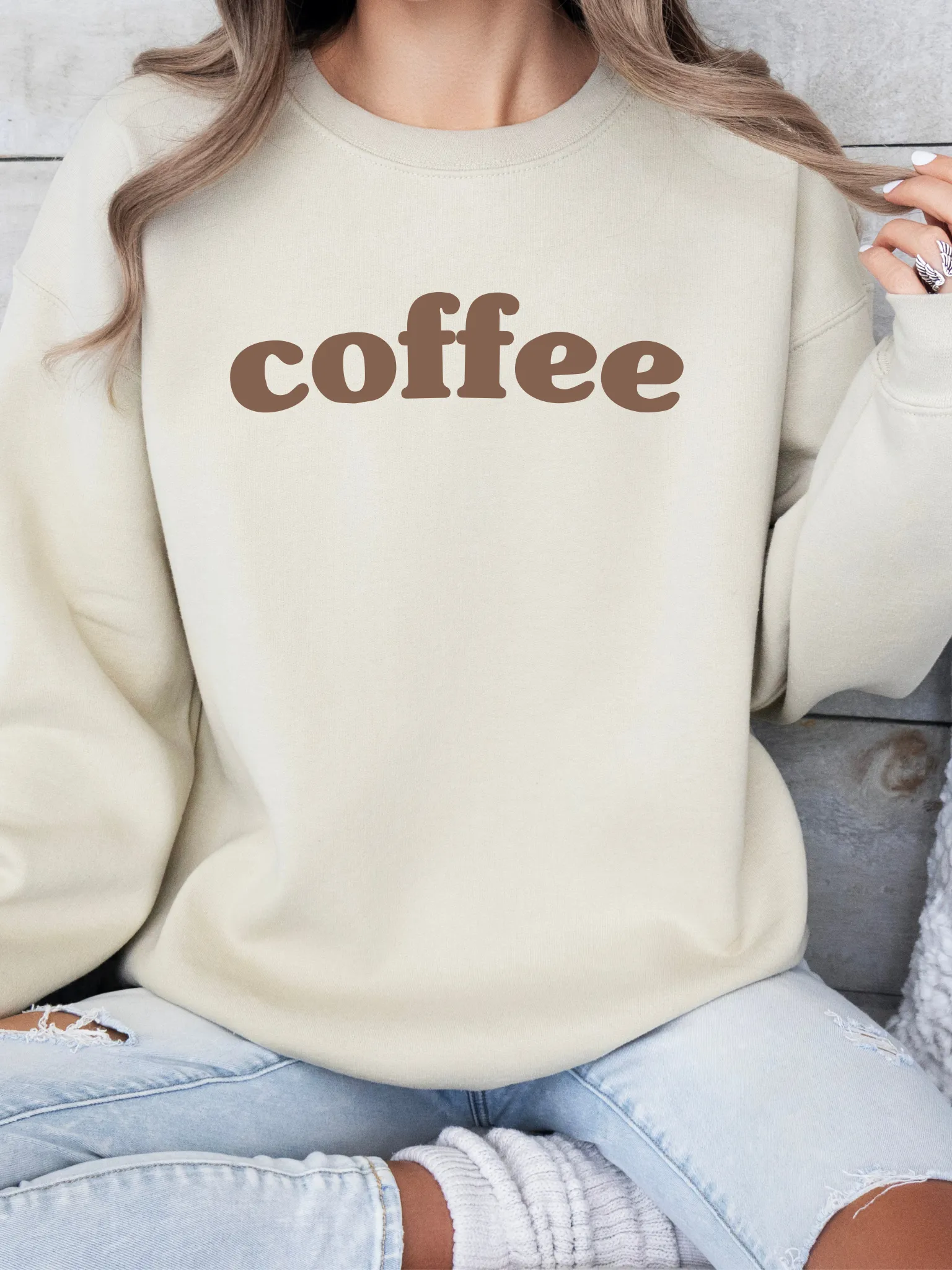 Coffee Cream Sweatshirt