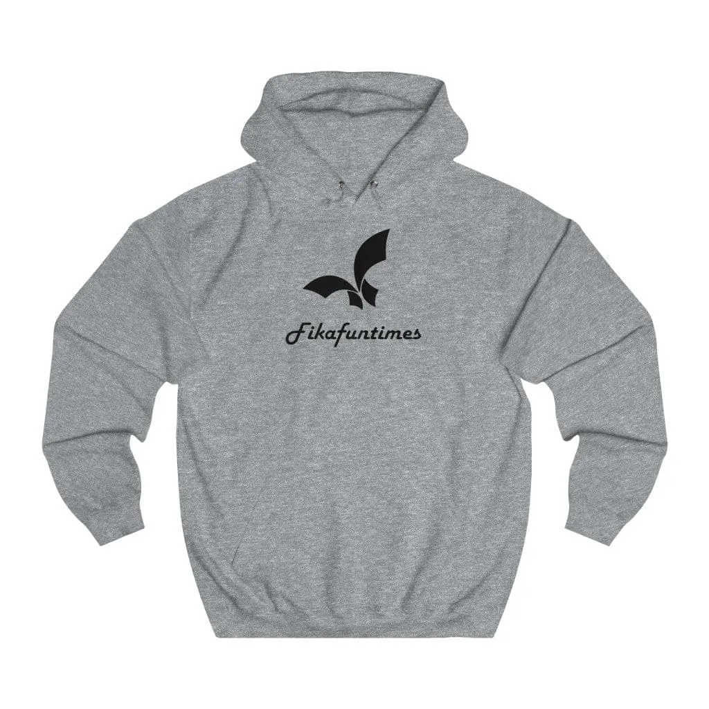 College Unisex Print Fikafuntimes Hoodie