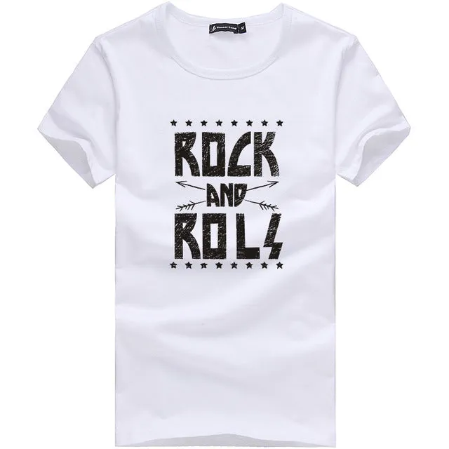 Comfortable Summer Printed Shirt #rocknroll