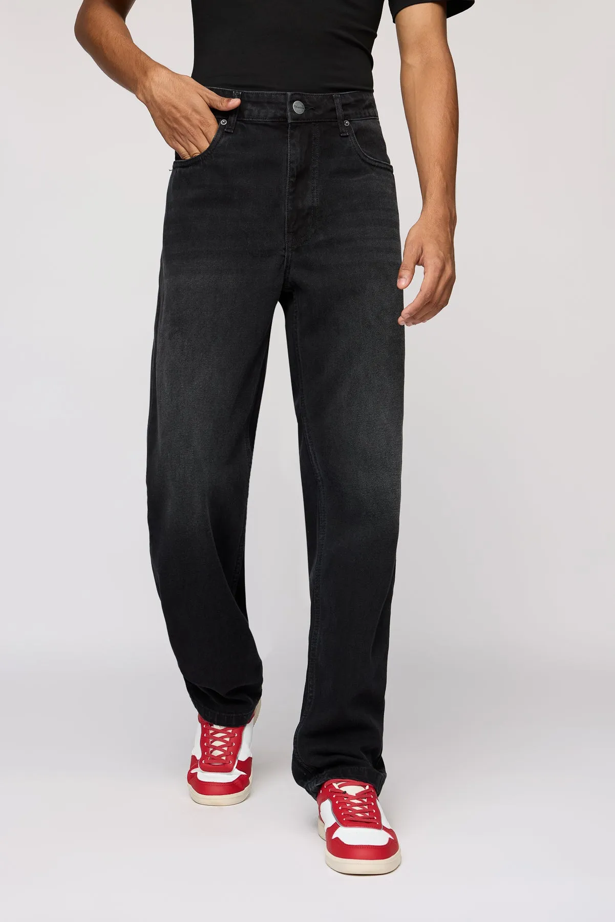 Dusk Black Men's Relaxed Fit Jeans