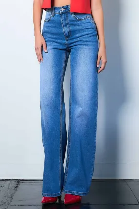 Everyday High-Rise Wide Leg Jeans