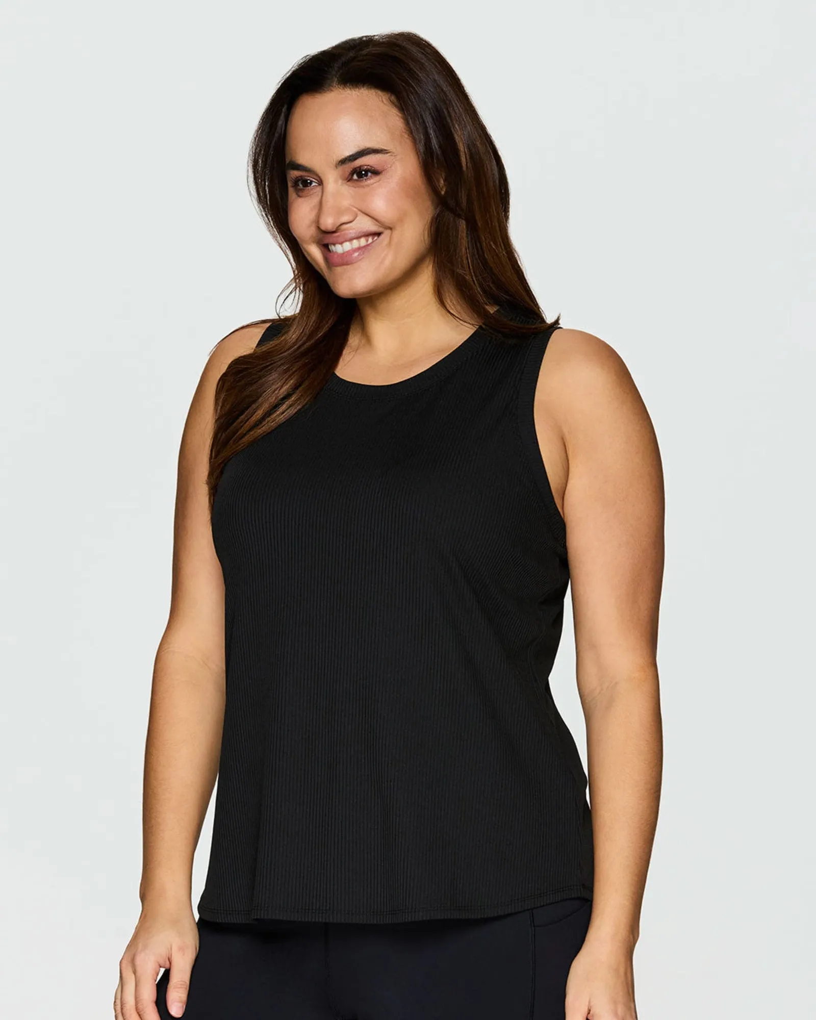 Everyday Ribbed Tank | Black