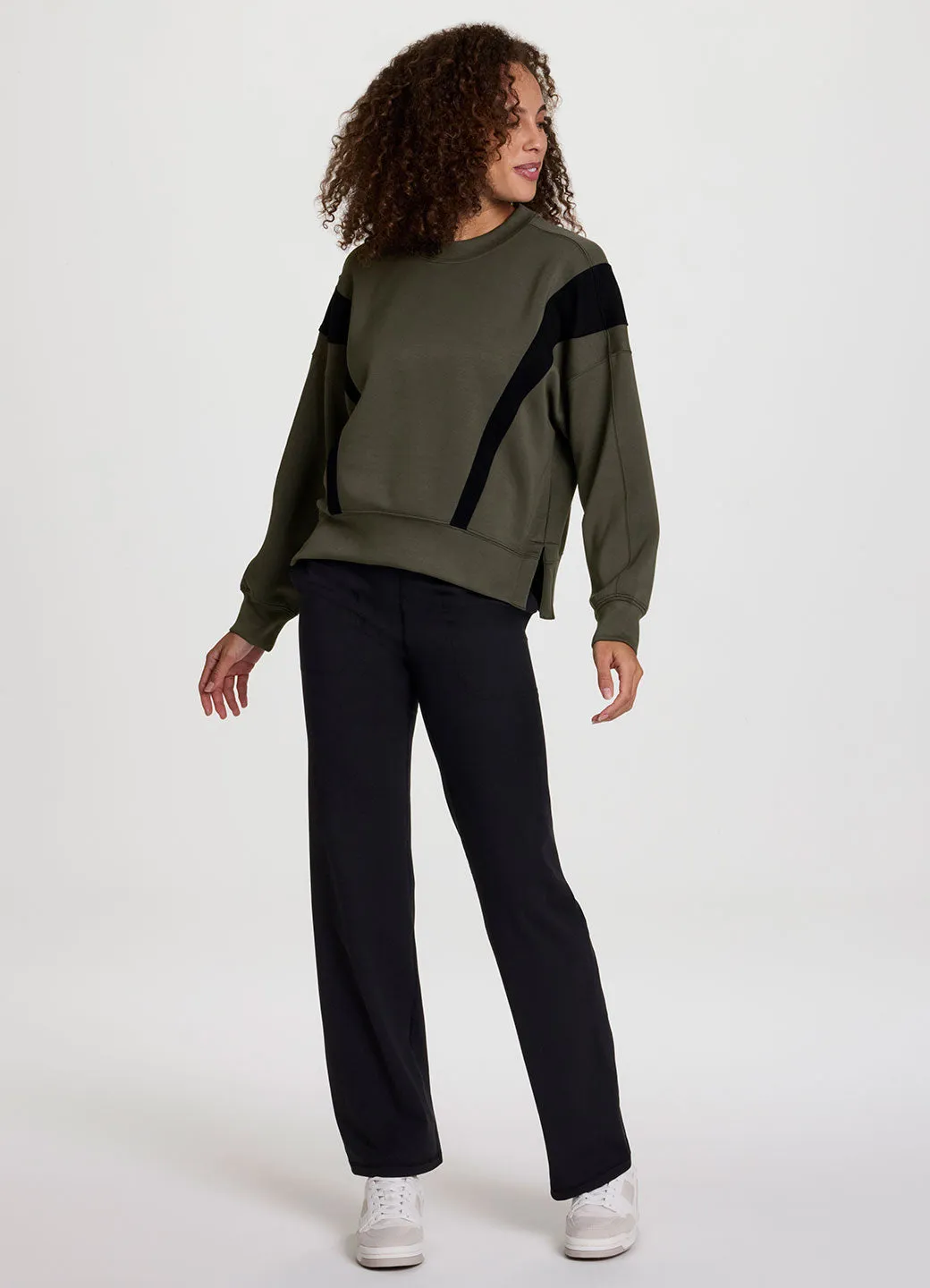 Everyday Scuba Cropped Sweatshirt