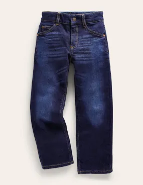 Everyday Straight Jeans-Dark Wash Denim