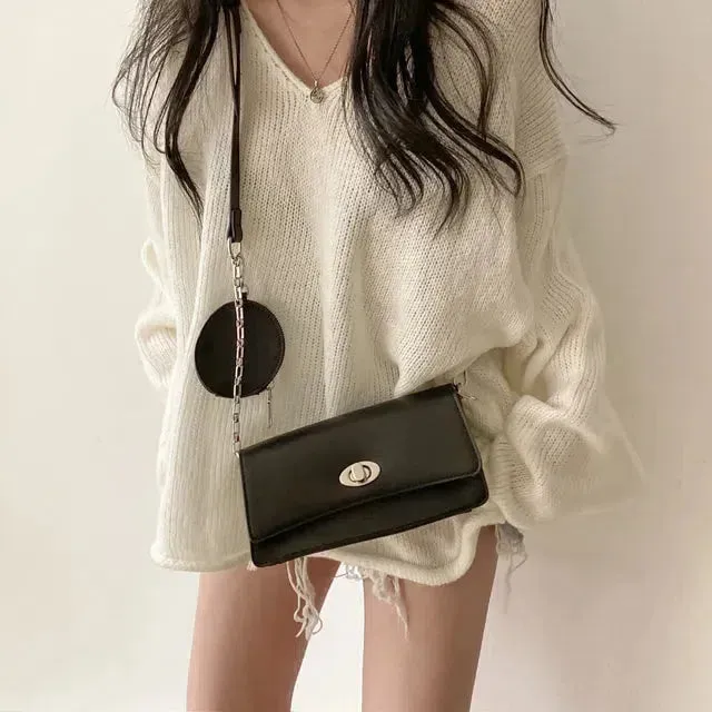 Extra Long Sleeve Loose Sweater