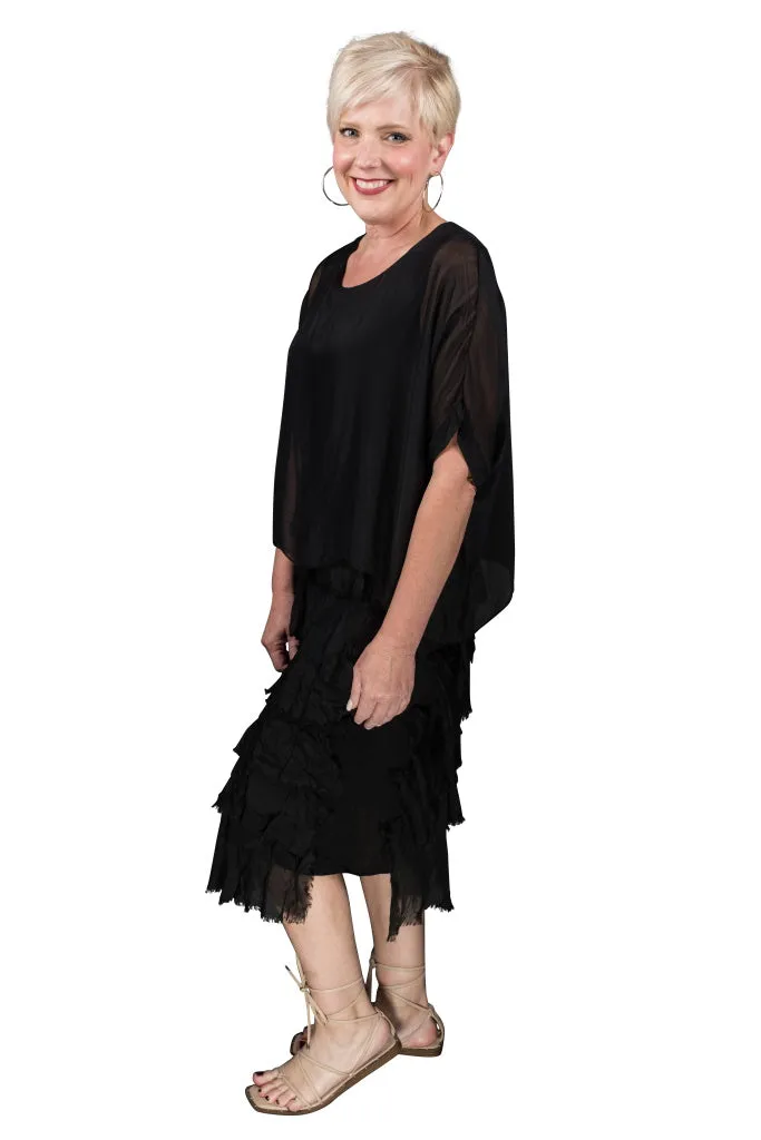 Gail Tiered Ruffle Dress (DQ206)