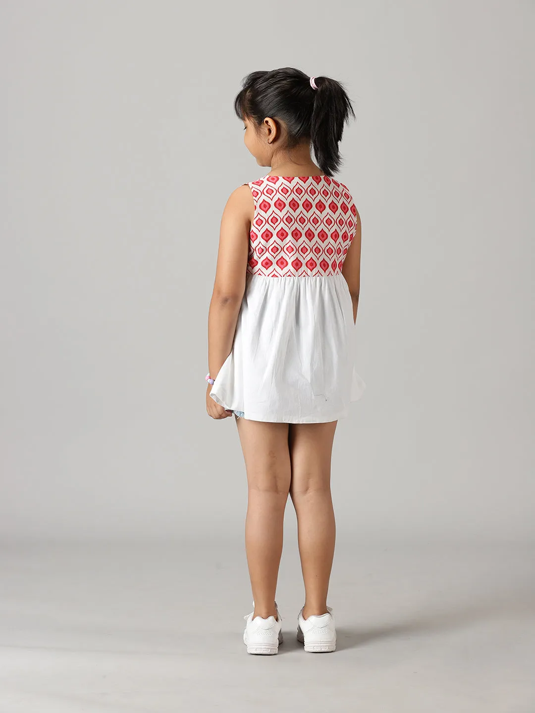 Girls Reversible Cotton Top