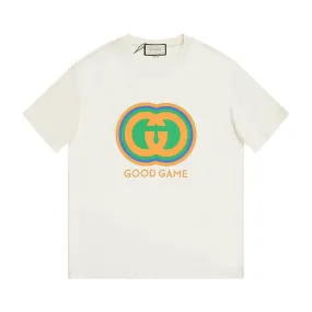 GUCCI "GOOD GAME" WHITE T-SHIRTS SS COLLECTION 2022