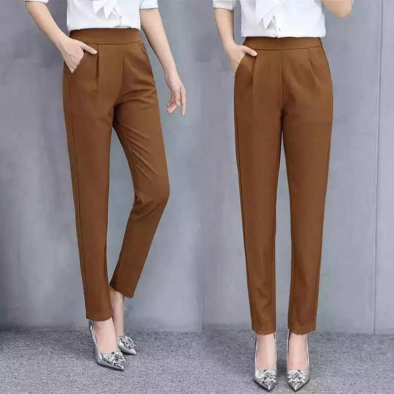 Harem Nine-Length Pants