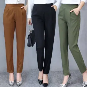 Harem Nine-Length Pants