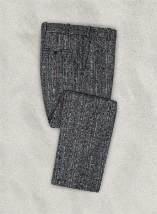 Harris Tweed Welsh Gray Pants