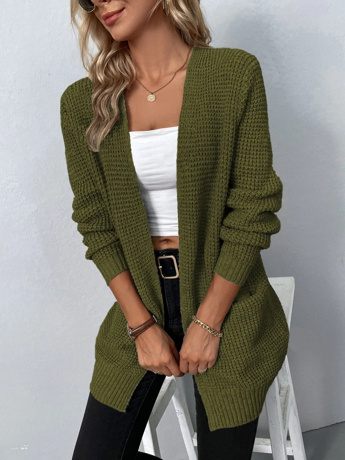 Ivyshape | Casual Comfy Cardigan