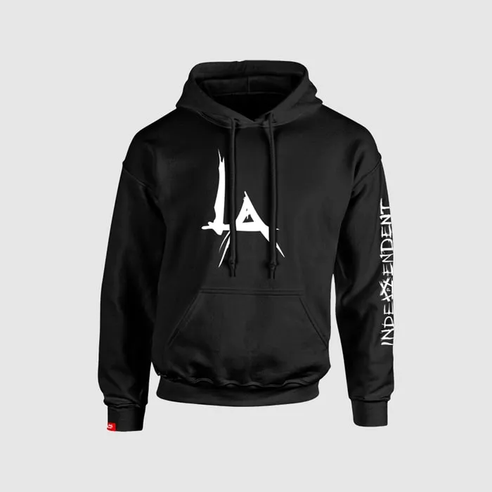 LA Kids Hoodie - (BLACK)