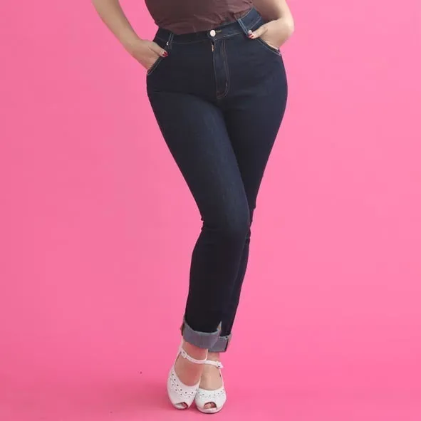 Lady K Loves Classic Jeans - Indigo