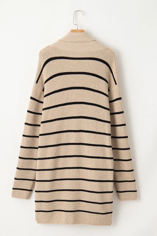 Logan Striped Cardigan