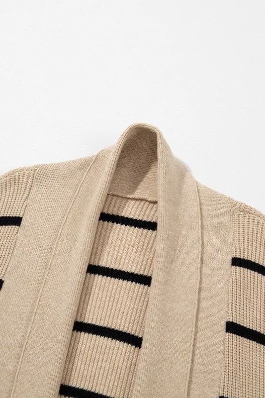 Logan Striped Cardigan