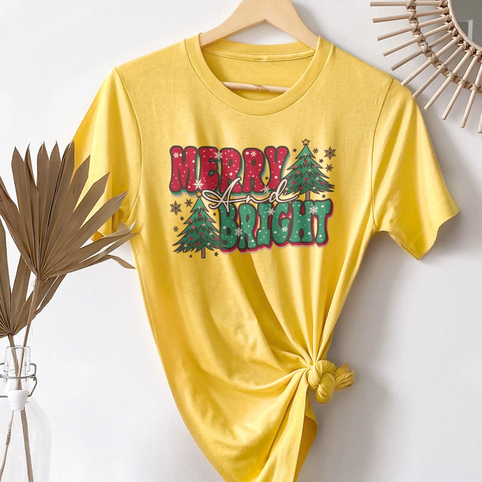 Merry And Bright Bold Tee