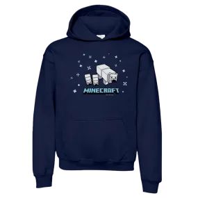 Minecraft Polar Bear Kids Pullover Hoodie