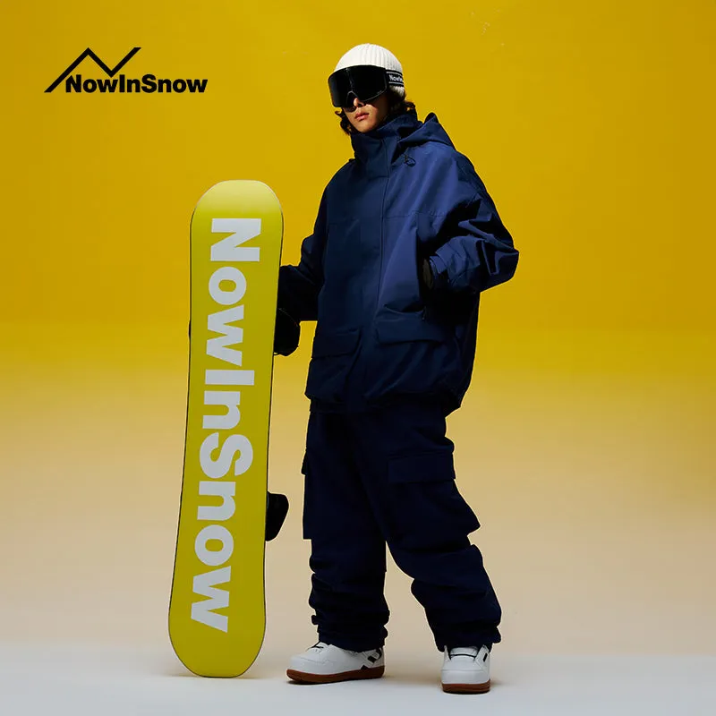 NIS  Classic Oversized Professional Snowboard Jacket & Pants