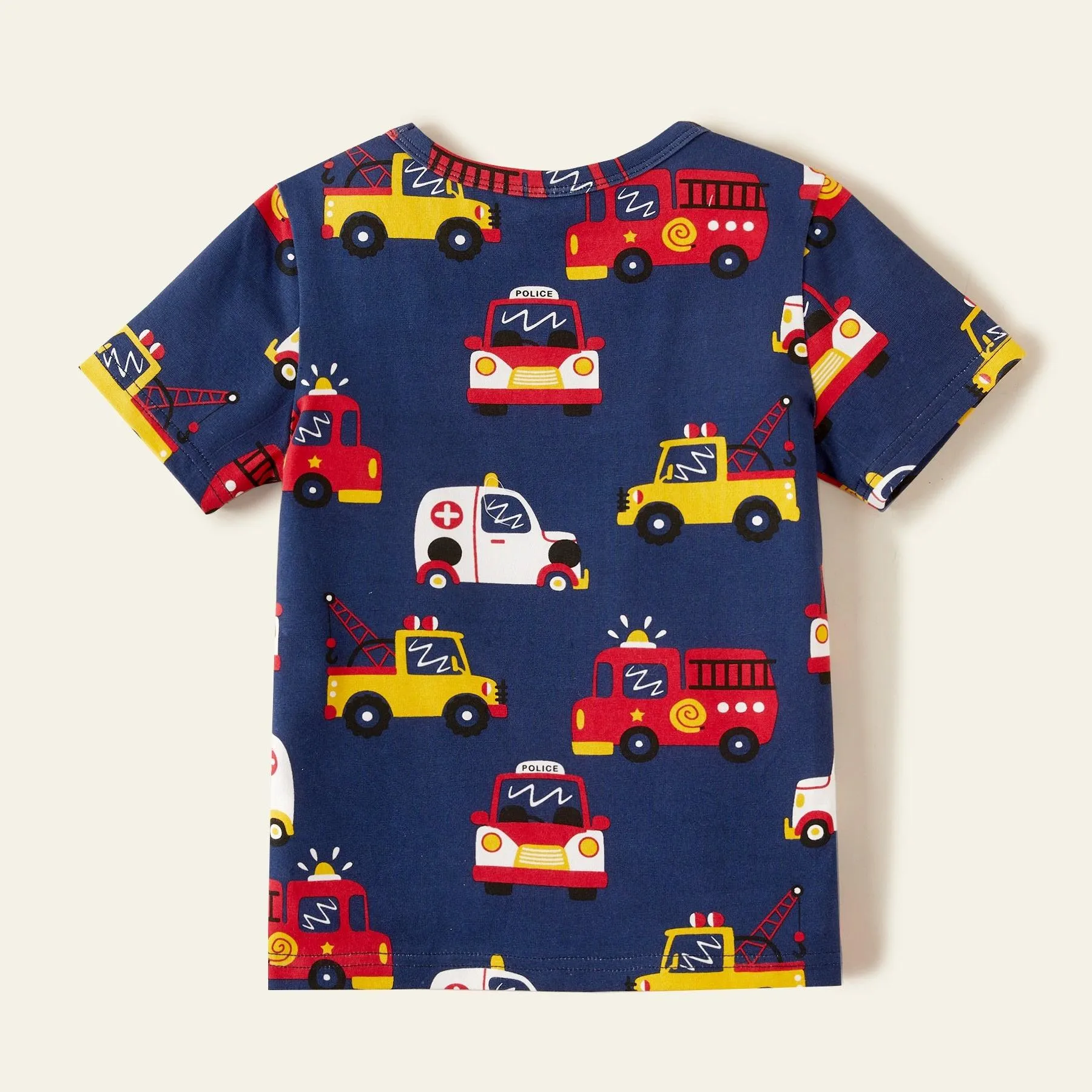 Pack of Summer Toddler Firetrucks Tees