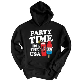 Party Time In The USA Hoodie