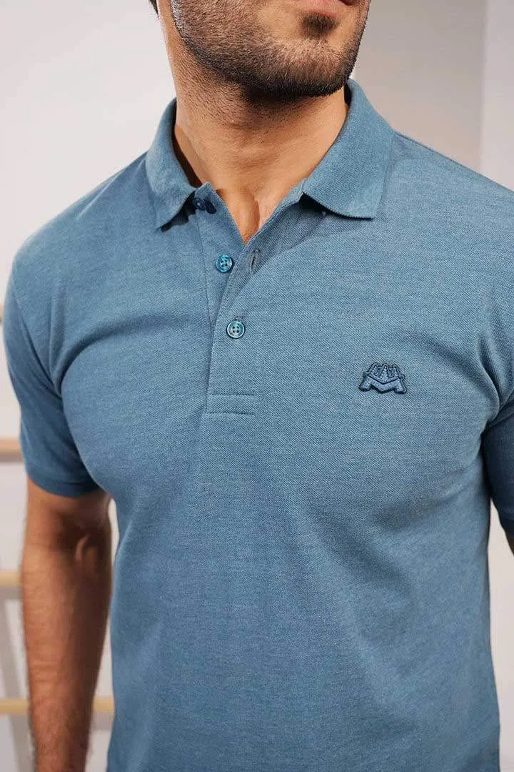 Polo Shirt - Ocean Blue