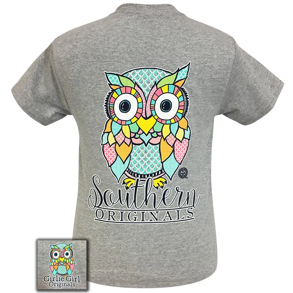 Preppy Owl Sport Gray SS-1259