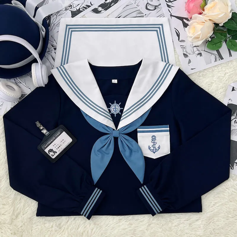 [Sailor Girl] Navy JK uniform set