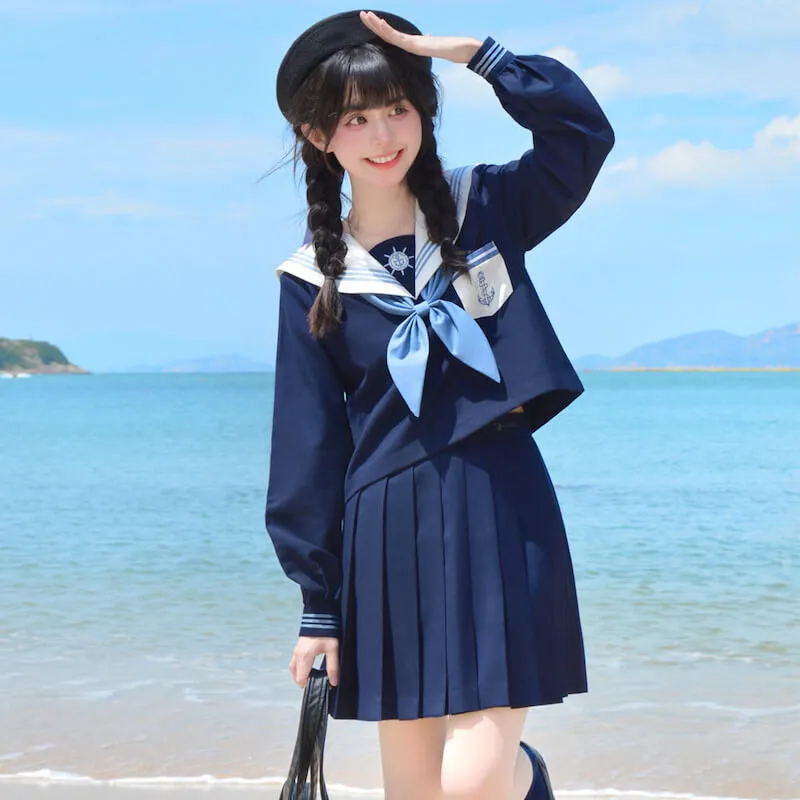 [Sailor Girl] Navy JK uniform set