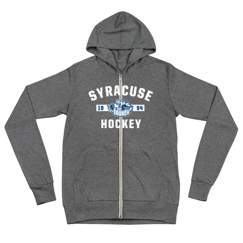 Syracuse Crunch Adult Established Full Zip Hoodie