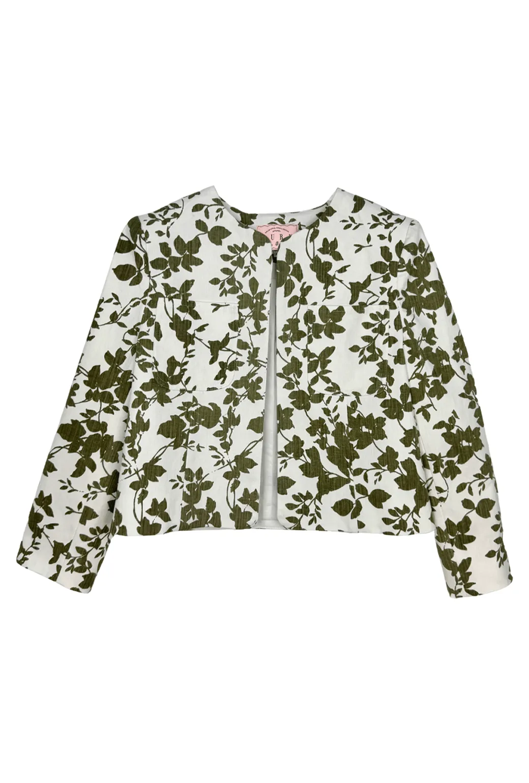 The Everyday Blazer - Green Floral