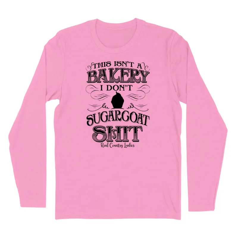 This Isn't A Bakery Black Print Hoodies & Long Sleeves