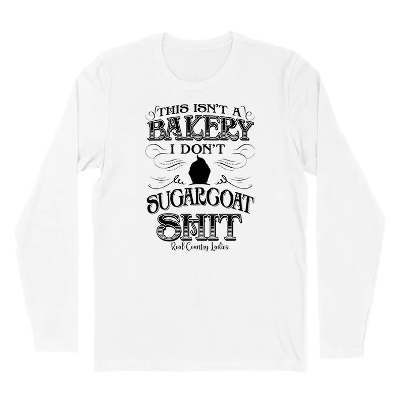 This Isn't A Bakery Black Print Hoodies & Long Sleeves