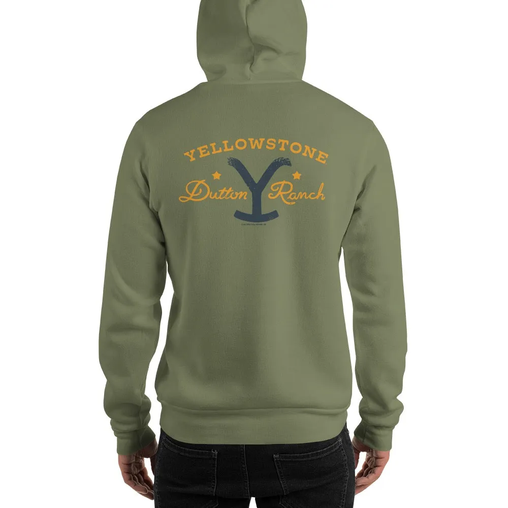 Yellowstone Dutton Ranch Star Hooded Sweatshirt